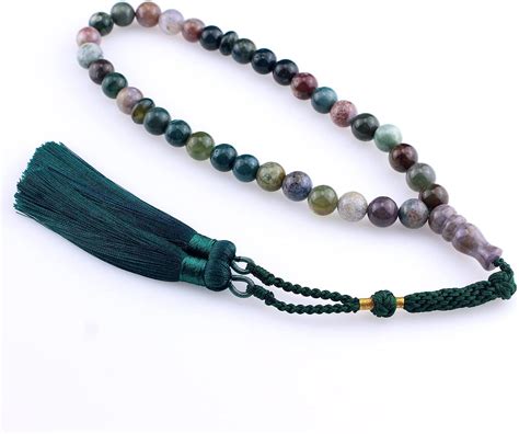 Amazon.com: beirunde Tasbih Tesbih Islamic 33 Prayer Beads, Muslim ...