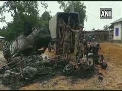 BJP accuses CPI (M) of attacking its workers, setting 21 vehicles on fire
