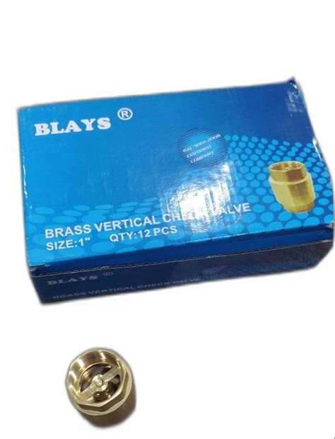 Vertical Check Valve - Vertical Check Valve Brass Manufacturer from New ...