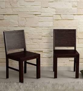 SARSWATI FURNITURE Wooden Designer Simple Chair only for Dining Table ...