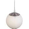 Buy Somil Pendant Ceiling Light Hanging Lamp with White Glass Shade of ...