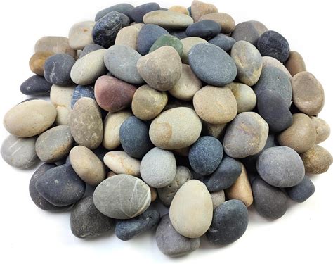 Amazon.com: FANTIAN 5 lbs Natural Aquarium Rocks Mexican Beach Pebbles ...