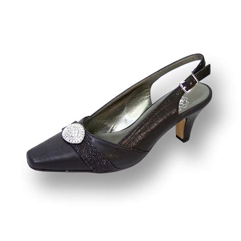 FLORAL Eva Women's Wide Width Evening Dress Shoe for Wedding, Prom ...