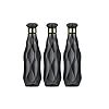 VBNM Plastic Water Bottles set of 3 , 1 Litre Round Water bottles with ...