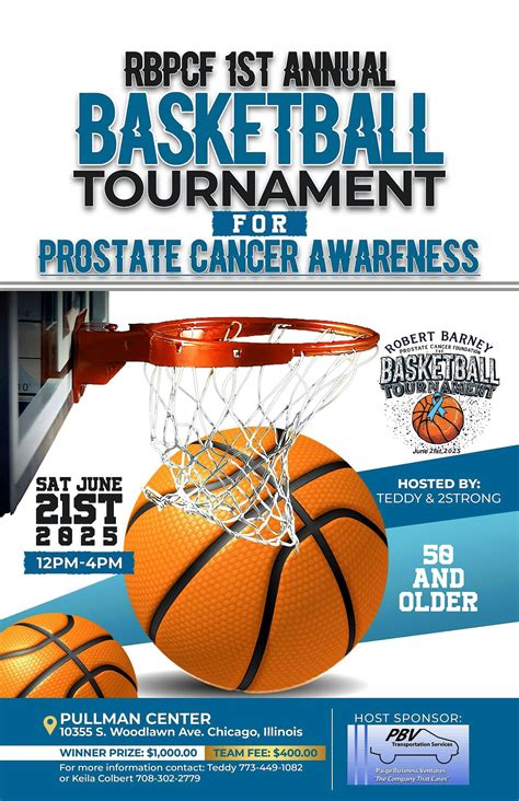 Robert Barney Prostate Cancer 1st Annual Basketball Tournament, Pullman ...