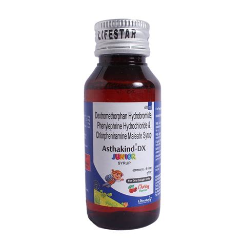 Asthakind DX Cherry Junior Syrup 60 ml Price, Uses, Side Effects ...