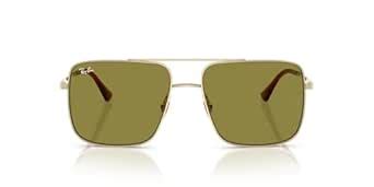 Buy Ray-Ban Unisex UV Protected Green Lens Square Sunglasses ...