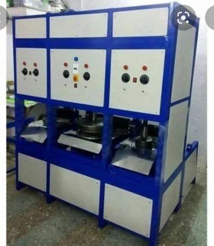 Fully Outometic Paper Plate Machine - Three Dies Fully automatic paper ...