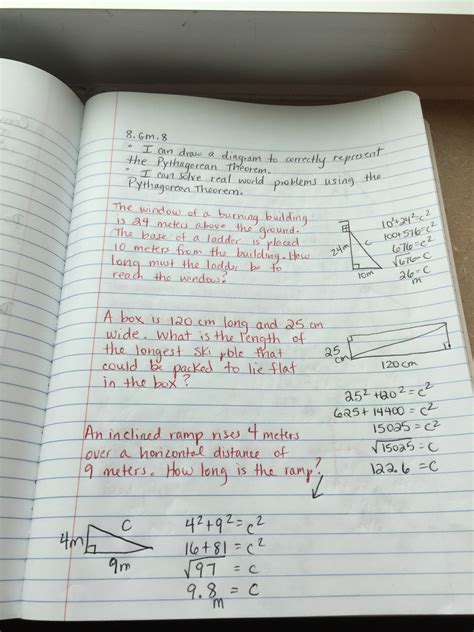 Image result for Math Pythagorean Theorem Step by Step How to Square Root