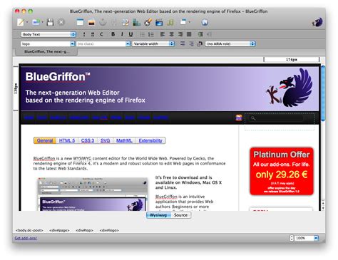 Create Web Page Using BlueGriffon 的图像结果
