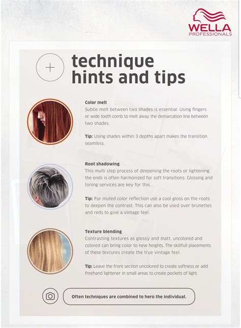 Wella Hair Color Techniques and Beauty Tips