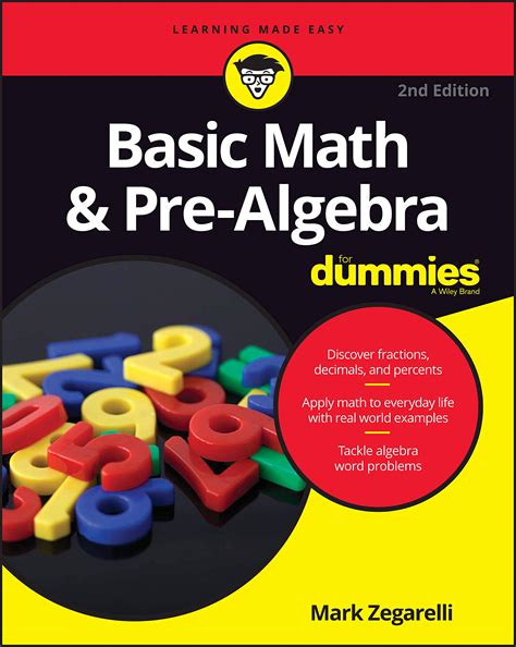 Buy Basic Math & Pre-Algebra For Dummies: Origin, Exploration, and ...
