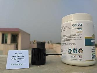 OZiva Protein & Herbs for Men for Muscle Building, Recovery and Stamina ...
