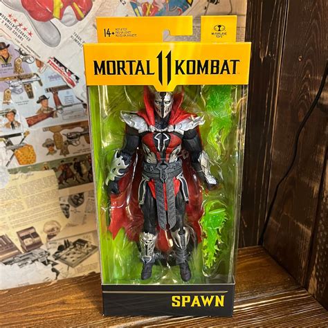 モータルコンバット11 スポーン 7インチアクションフィギュア Mortal Kombat Malefik Spawn | Toys-A