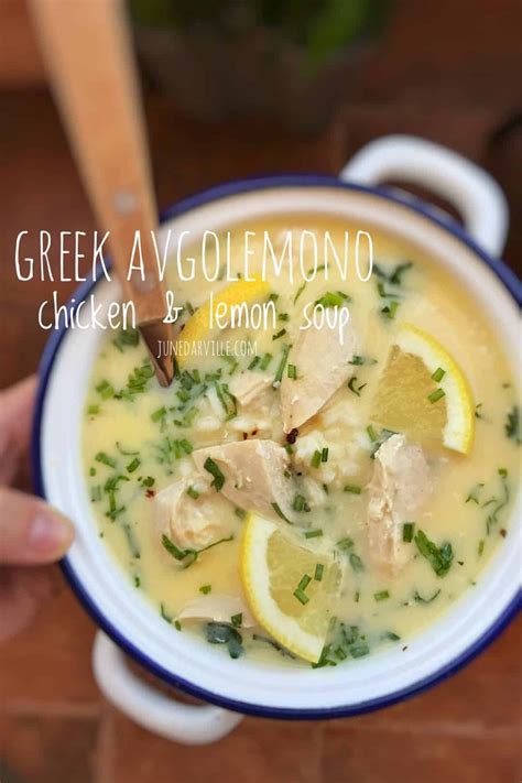 Easy Greek Avgolemono Soup Recipe | Simple. Tasty. Good.