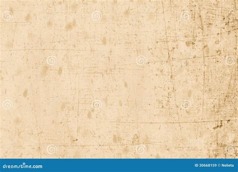 Beige Old and Scratched Paper Stock Image - Image of material ...