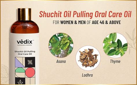 Buy Vedix Oil Pulling Oil for strong teeth and gums with clove ...