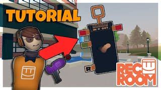 Image result for Rec Room Tutorial