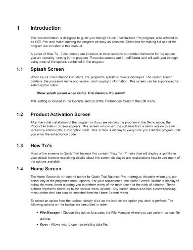 Image result for QuickBooks Trial Balance Example