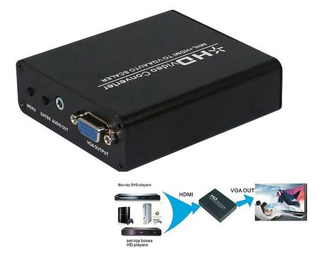 HDMI To VGA Converter With Power Adapter – Madhav Enterprise
