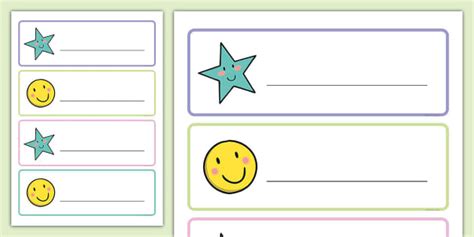 Editable Name Writing Cards