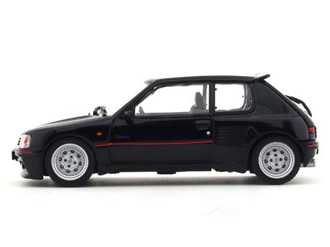 1991 Peugeot 205 GTI Dimma Bodykit black 1:43 Solido diecast scale ...