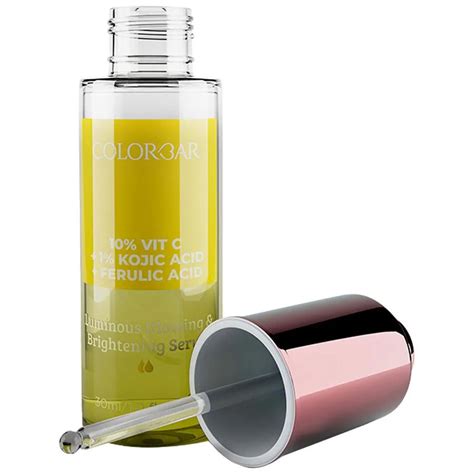 ColorBar Luminous Glowing & Brightening Serum - 10% Vit C + 1% Kojic A ...