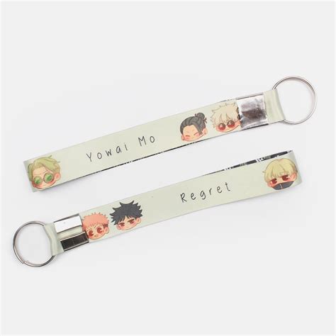 The Korhean Store Jujutsu Kaisen Anime Lanyard Keychain for Bag Bike ...