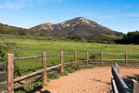Iron Mountain trail with fence in Poway, California. - Grand Pacific ...