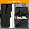 hoeflife Room Divider Curtains Blackout Floor to Ceiling