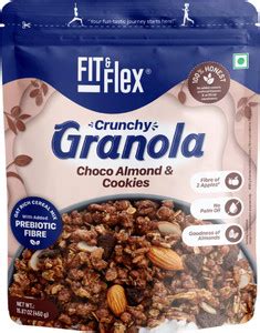 FIT & Flex Granola - Oat Rich Breakfast Cereal - Choco, Almond ...