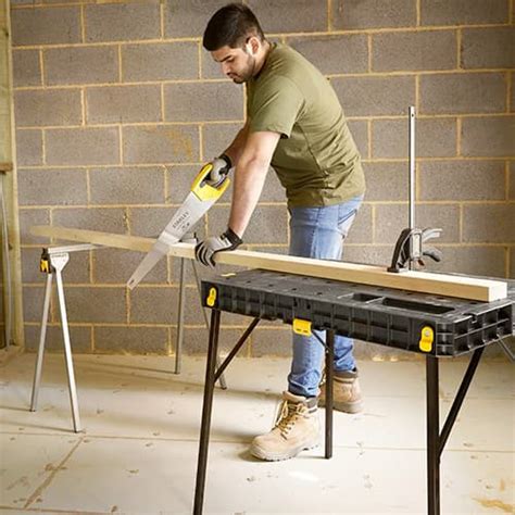Stanley STST83492-1 Essential Fold-Up Workbench With 320 Kg Load Capac ...