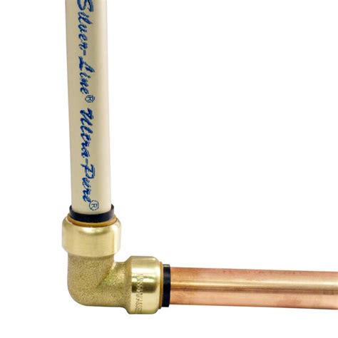 Blue Hawk 1/2-in x 1/2-in Push-Fit Elbow in the Push to Connect ...