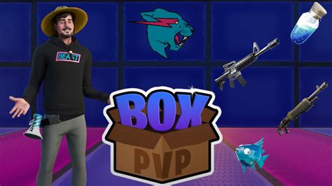 0 DELAY BOX PVP (MR BEAST) 6696-2137-6710 by rabah - Fortnite Creative Map Code - Fortnite.GG