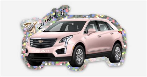 Cadillac by Sarah Maass | Glitter stickers | Sticker Mule India