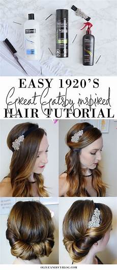 How To 1920s Hairstyles For Hair by Easy 1920 S Great Gatsby Hair Tutorial 1920s Gatsby How To 1920s Hairstyles For Hair