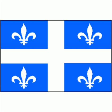 Quebec Provincial Flag (Canada) 3 X 5 ft. Standard - Ultimate Flags