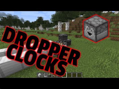 Minecraft Dropper Clock 的图像结果