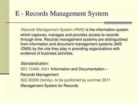 Image result for Records Management Program Components