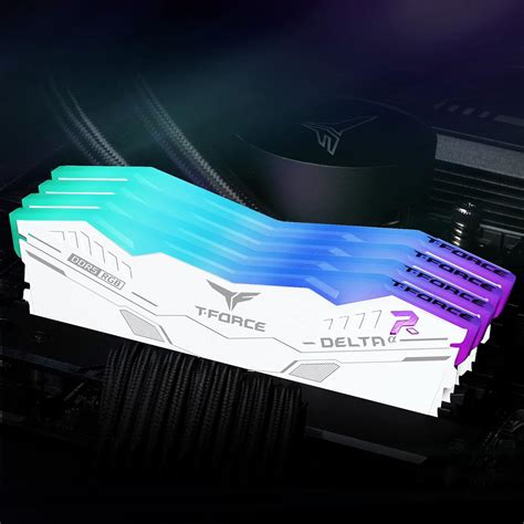 RAM TEAMGROUP T-Force Delta RGB DDR5 32GB (2x16GB) 7800MHz - CL38, XMP 3.0, Per Gaming