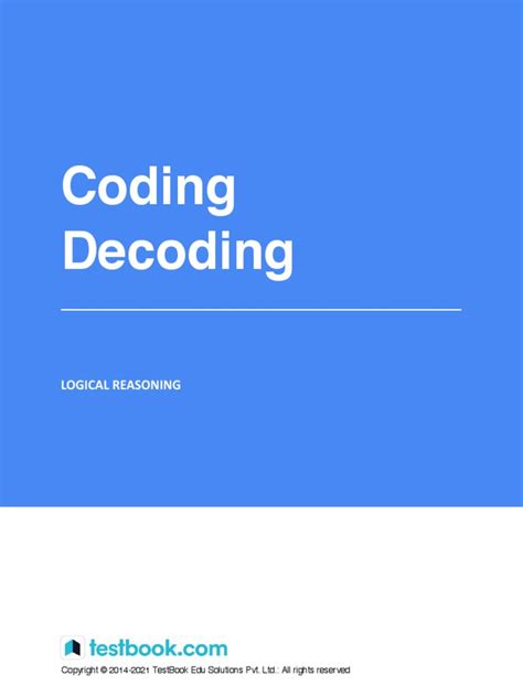 Image result for Coding/Decoding PDF
