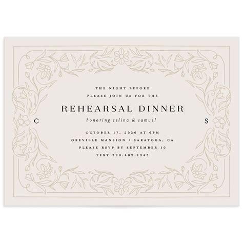 Rehearsal Dinner Invitations | The Knot