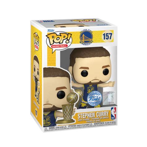 Funko Pop! Golden Gate Warriors - Stephen Curry Trophy (Special Edition ...