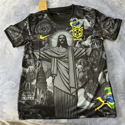 Brazil Jesus Special Edition Jersey #brazil #soccer... | Depop