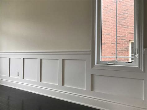 how to install wainscoting paneling video Panel raised wainscot ...