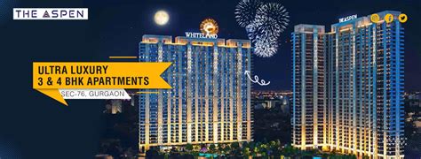 Whiteland The Aspen Gurugram - Luxury 3 & 4 BHK Apartments