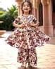 Buy Cream Ethnic Wear Sets for Girls by A.T.U.N All Things Uber Nice ...
