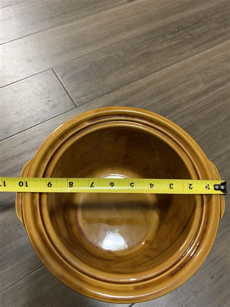 Replacement Stoneware Crock Pot Slow Cooker Insert Brown, Rival ? | eBay