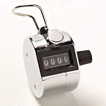Sammons Preston Individual Hand Tally Counter, Four Digit Tally Device ...
