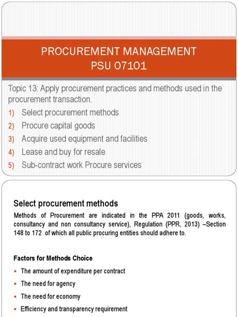 Image result for Methods for Procurement Picture